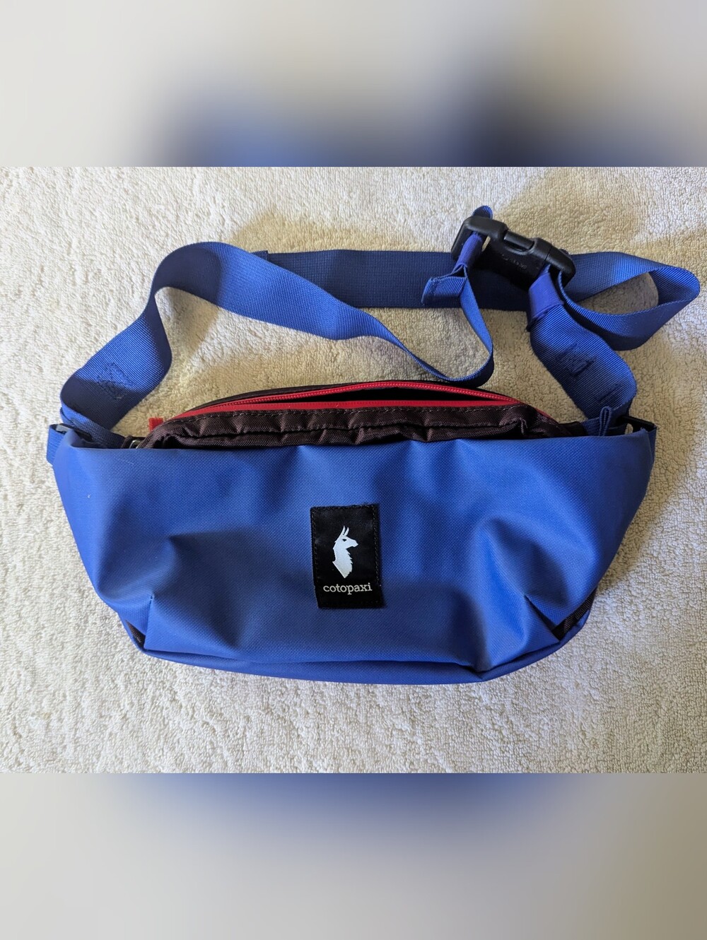 $30 Cotopaxi Coso 2L Hip Pack Cada Día Blue Fanny Pack Belt Bag OS